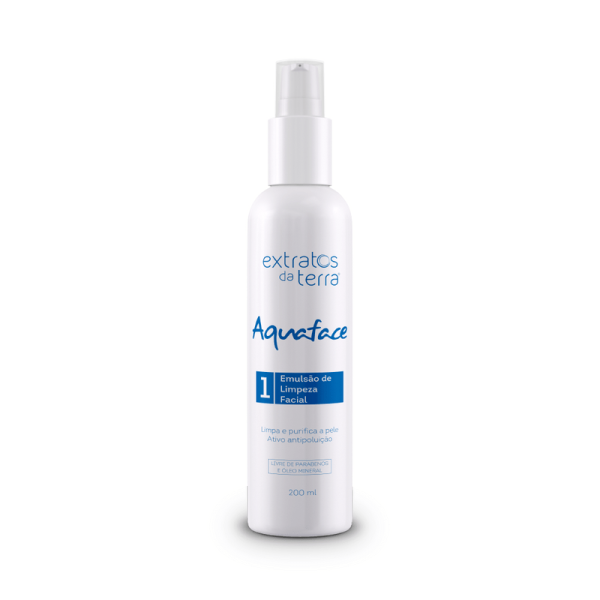 AQUAFACE EMULSÃO DE LIMPEZA FACIAL 200 ML
