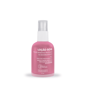 Loção SOS peles sensíveis, reativas ou sensibilizadas 57 ml | Dermocosmético Vegano