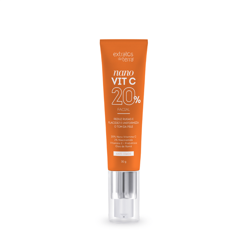 Vitamina C Nano Vit C20% - Dermocosmético Vegano