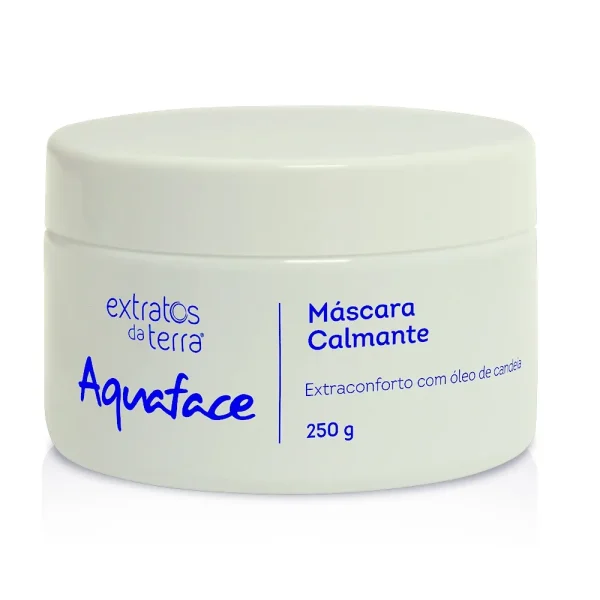 Aquaface Máscara Cremosa Facial Calmante 180g