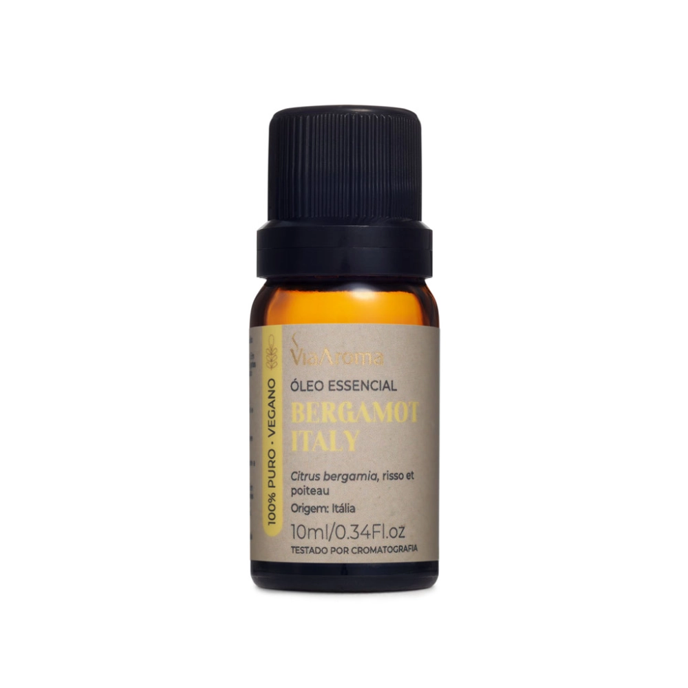 Óleo Essencial Bergamot Italy Via Aroma - 10ml