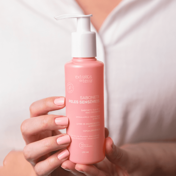 Sabonete Peles Sensíveis 130 ml - Extratos da Terra - Imagem 2
