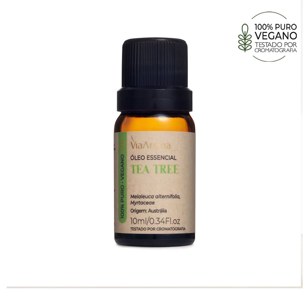 Óleo Essencial Tea Tree - Via Aroma 10ml