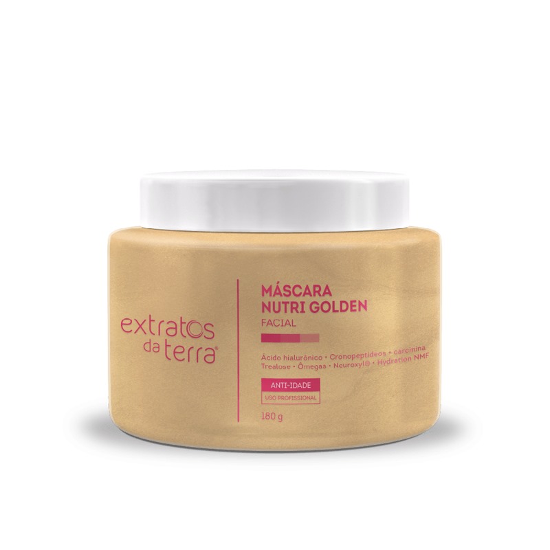 Máscara de Ouro - Nutri Golden facial 180g