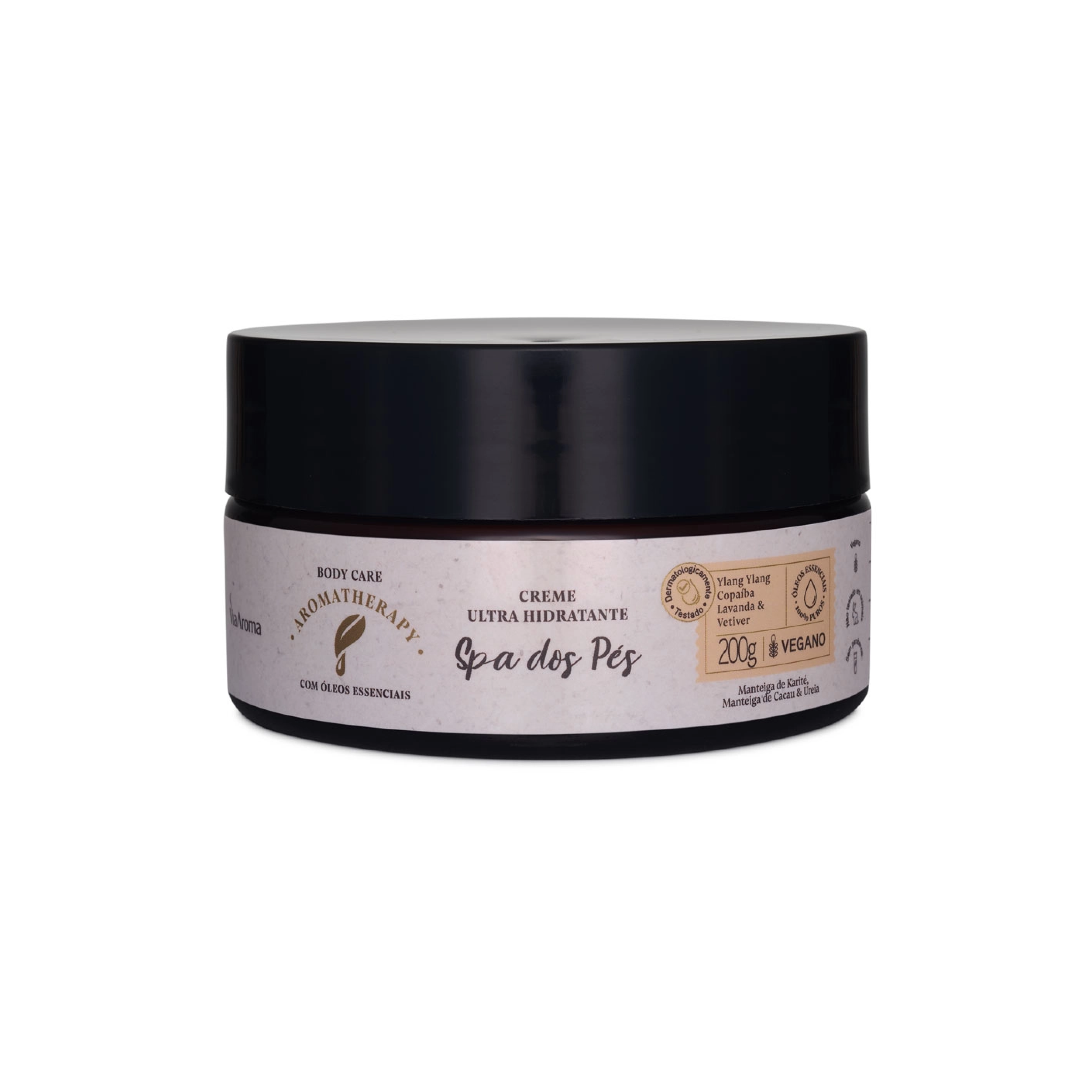Creme Ultra Hidratante Spa dos Pés Aromatherapy Via Aroma - 200g