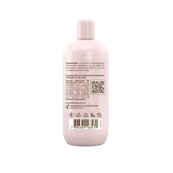 Óleo Para Massagem Vegetal 500ml - Imagem 2