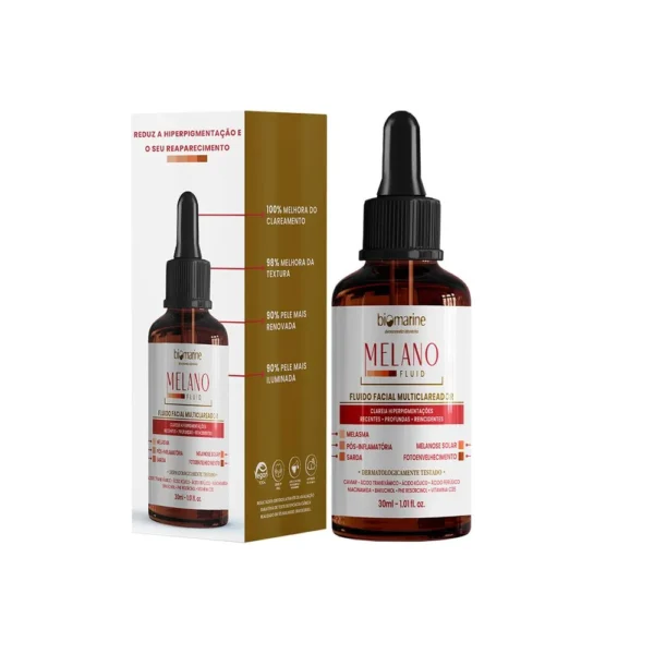 Fluido MultiClareador para Melasma Melano 30ml - Imagem 2
