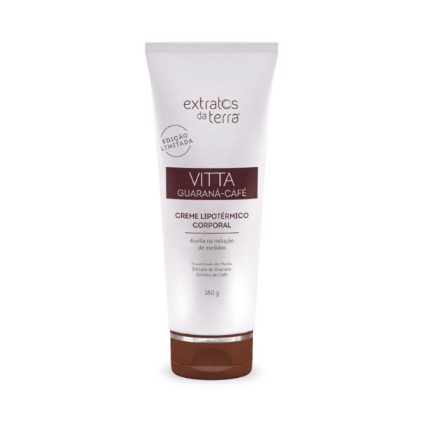 Vitta Guarana Café - Creme de Massagem 180g