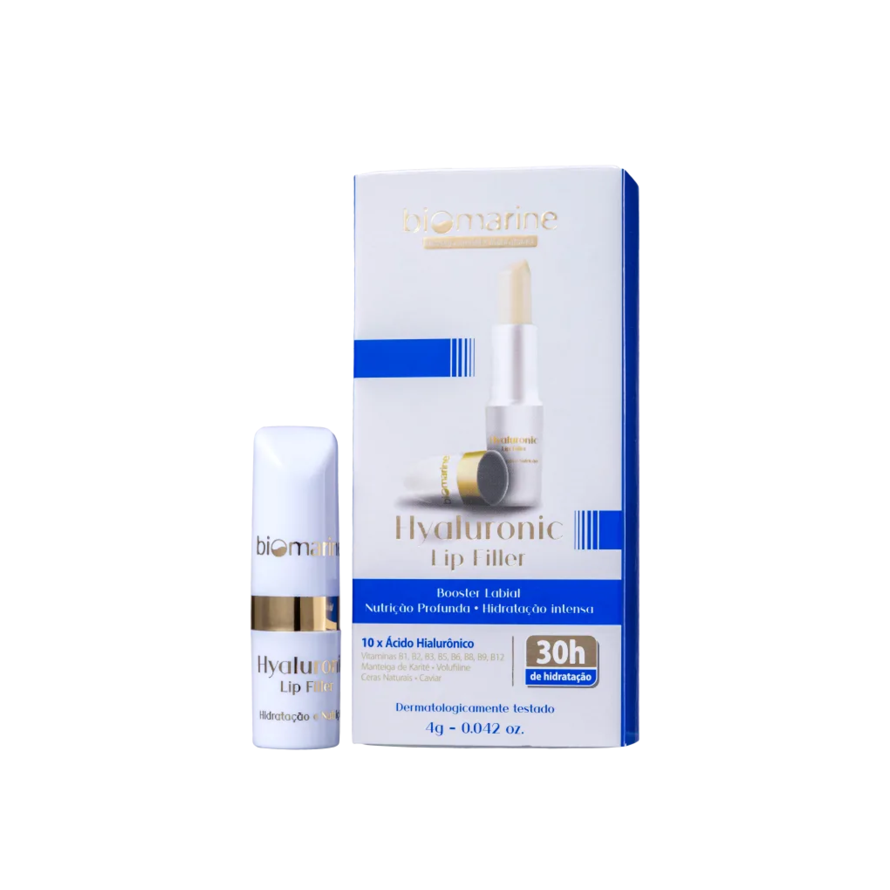 Hyaluronic Lip Filler - Hidratante Labial 4g Biomarine
