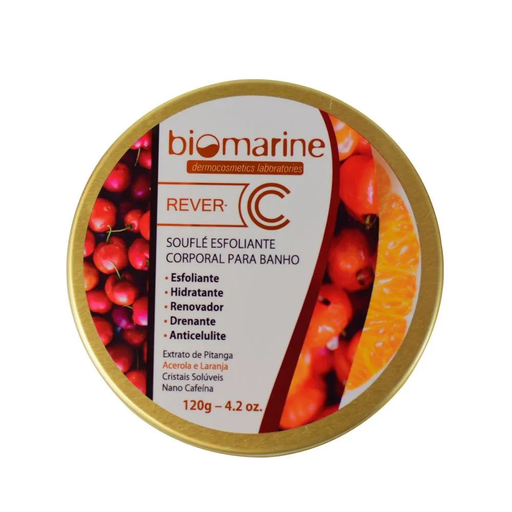 Esfoliante Anti Celulite para Banho Rever C Soufle - Biomarine