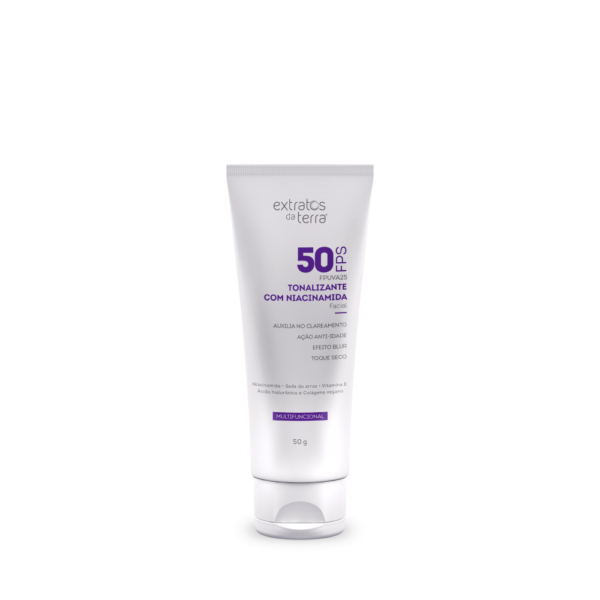 Tonalizante Com Niacinamida FPS 50 - Protetor Solar com Cor