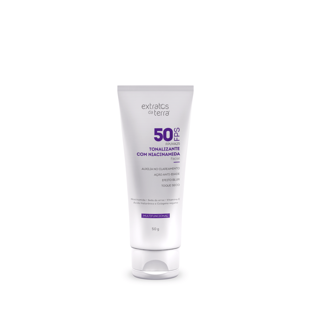 Tonalizante Com Niacinamida FPS 50 - Protetor Solar com Cor