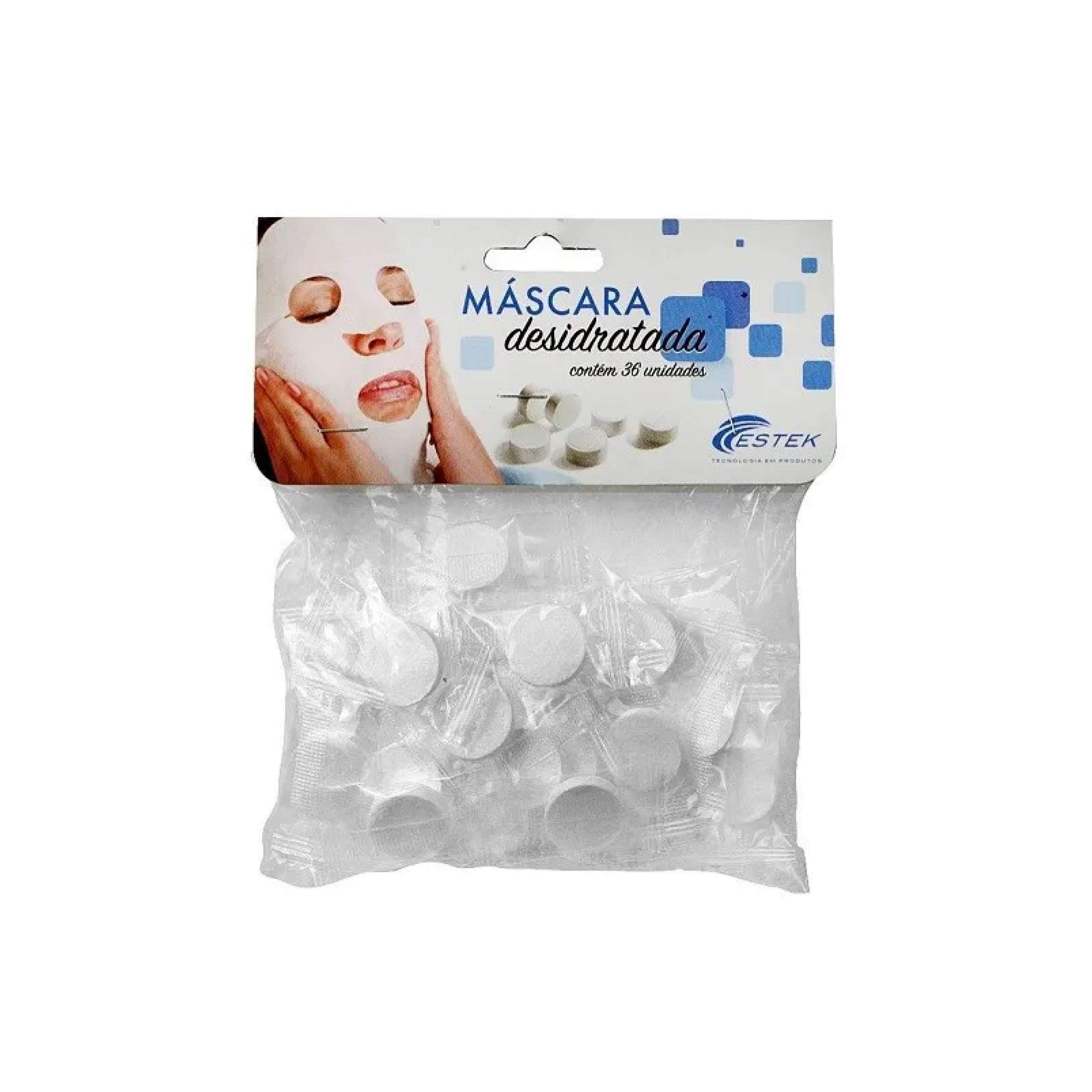Máscara Desidratada Tratamento Facial 36 Unidades