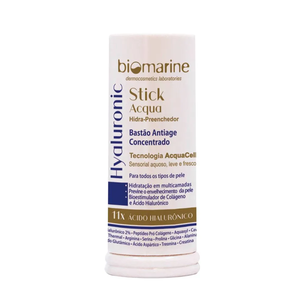 Hidratante Facial Biomarine Hyaluronic Stick Acqua 12g
