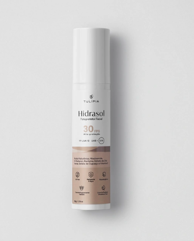 Hidrasol FPS 30 FOTOPROTETOR FACIAL  50g ± 50 aplicações