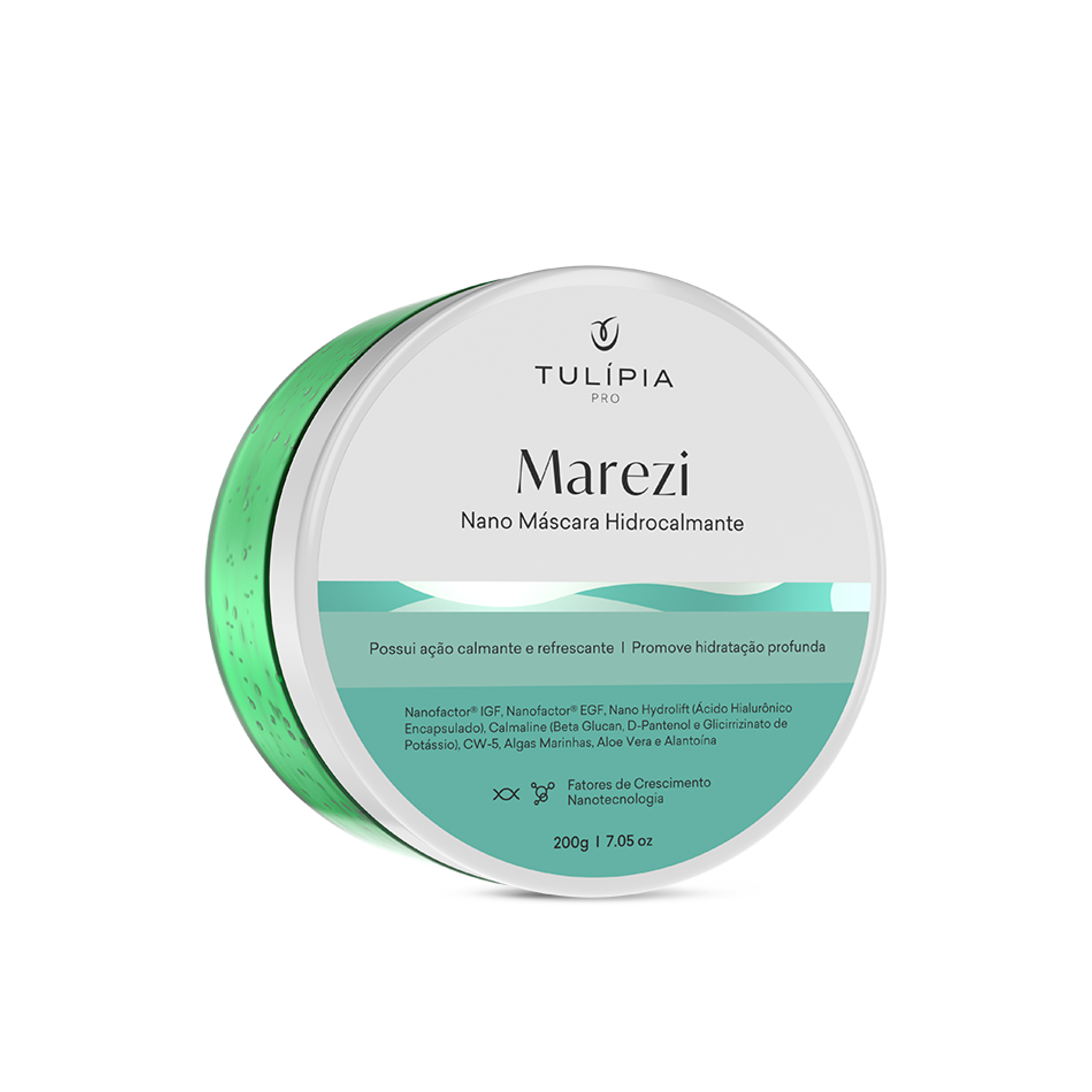 Marezi Nano Máscara Hidrocalmante  200g ± 50 aplicações