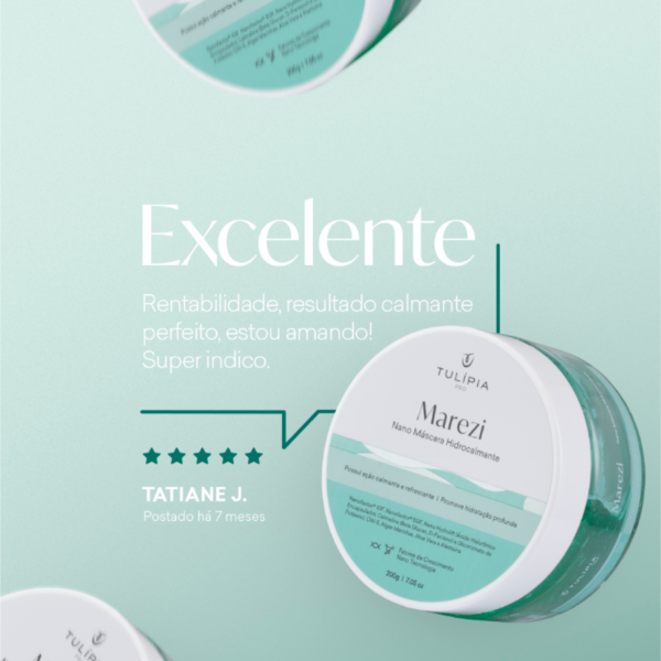 Marezi Nano Máscara Hidrocalmante  200g ± 50 aplicações - Imagem 3