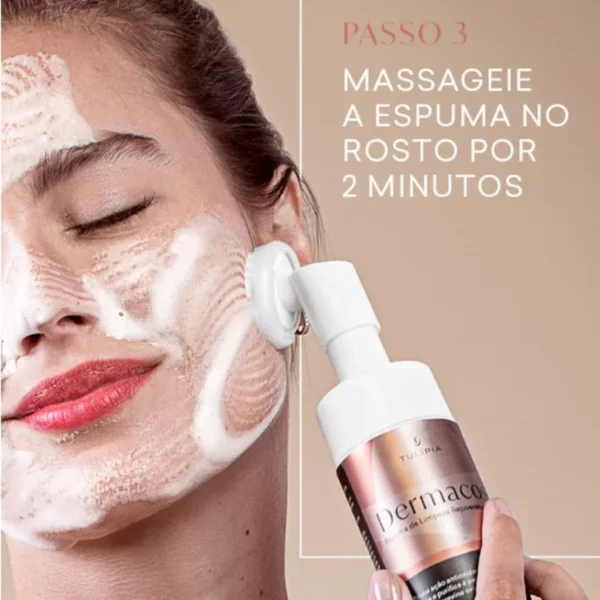 Dermacos Espuma de Limpeza Rejuvenescedora  150mL ± 60 aplicações - Imagem 2
