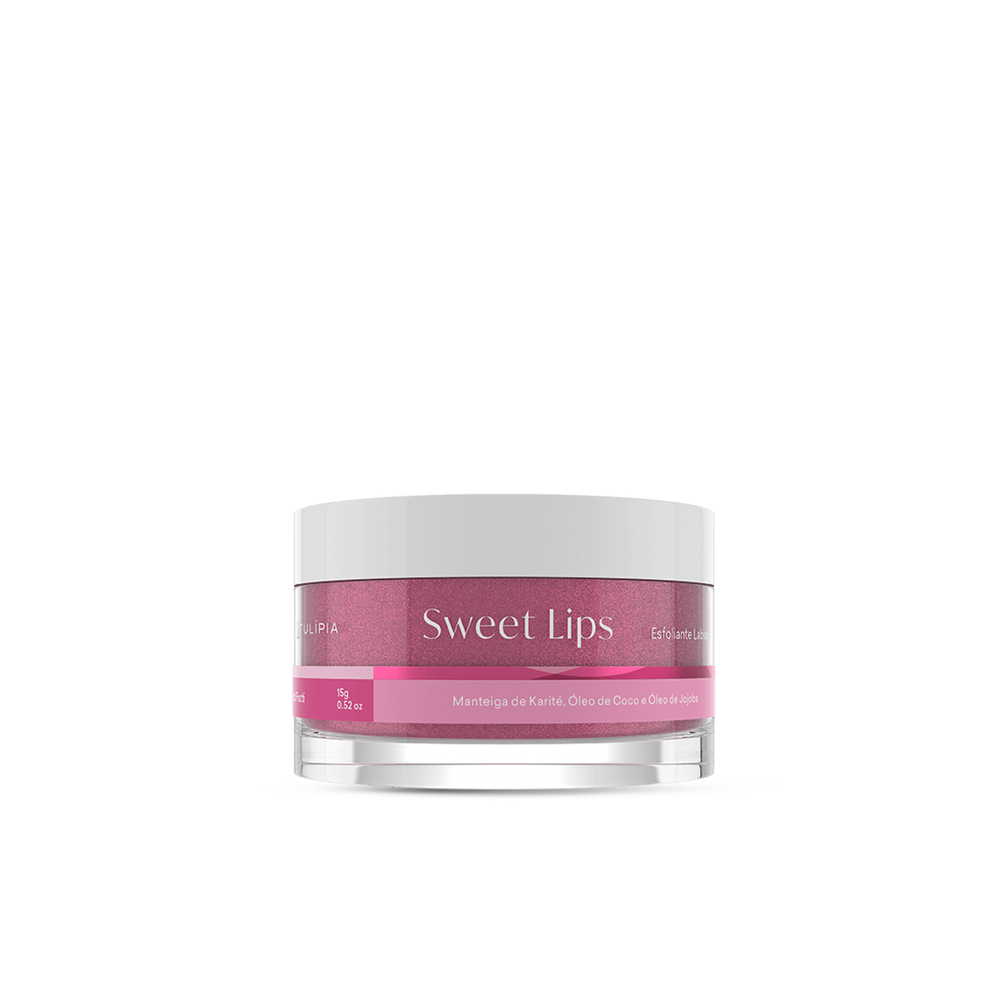 Sweet Lips Esfoliante Labial Tutti-Frutti  Esfoliante Labial  15g ± 30 aplicações