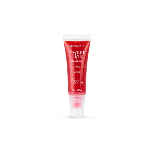 Sweet Lips Gloss Labial Cereja  10g ± 60 aplicações